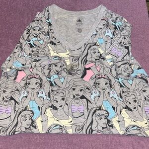 Disney Princess Pastel Graphic Tank Top